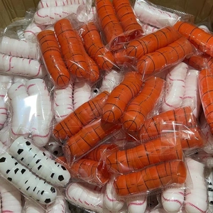 Wholesale sports themed toy balls featuring basketball baseball and soccer designs in bulk