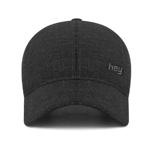 Winter thermal baseball cap with hey embroidery and ear protection for outdoor warmth