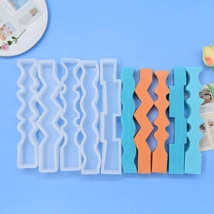 Geometric Irregular Long Silicone Candle Mold DIY Aromatherapy Wax Plaster Resin Casting Handmade Tool Home Decoration