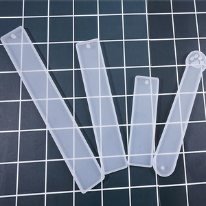 Doe-het-zelf siliconen bladwijzervormen in diverse maten met kattenpoot hanger ontwerp