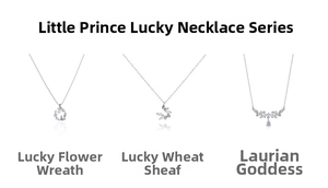 Detailed close-up of S925 sterling silver necklaces with floral and laurel wreath pendants