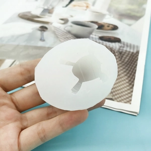 Handheld 3D turtle silicone mold for DIY plaster resin casting and candle making