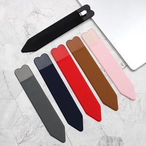 Elastischer selbstklebender Stiftehalter für Tablet, Lycra Stoff Stiftetasche in vielen Farben.