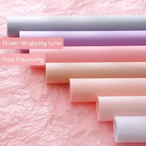 Multicolor macaron tissue paper rolls for flower bouquet lining and fruit packaging