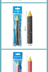Detail view of professional 14.5cm paper blending stumps for sketching and drawing art