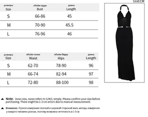 Tableau des tailles détaillé pour ensemble jupe femme avec mesures buste et taille