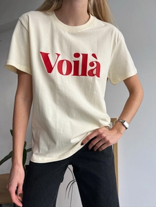 Damen T-Shirt Baumwolle Polyester Strick Rundhals Kurzarm Roter Buchstabendruck Voilà Streetwear Casual Slim Fit Sommer Top