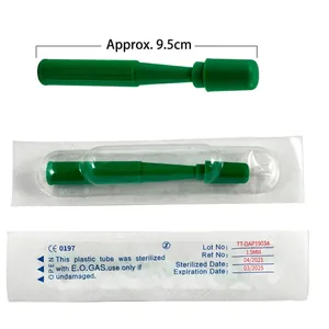 Green 1.5mm sterile disposable dermal punch with CE mark for professional skin piercing