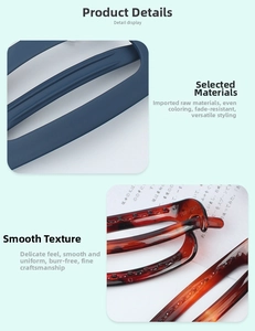 Close-up of matte navy and tortoiseshell pattern hair clips with smooth finish