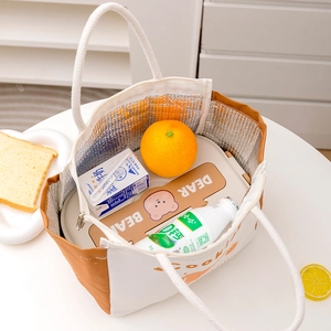 Maillard-style lunch bag with waterproof insulation and large interior storage