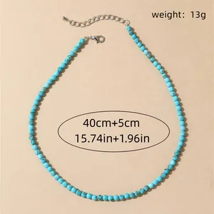 Detail view of hip-hop cross pendant necklace showing 40cm plus 5cm extension chain length