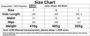 Guide des tailles pour ensemble femme en polyester avec veste ajustable et pantalon