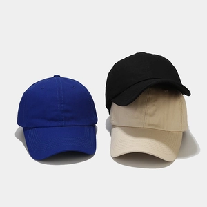 Plain Baseball Cap Cotton Twill Solid Color Adjustable Metal Buckle Sun Protection Outdoor Sports Casual Hat Unisex