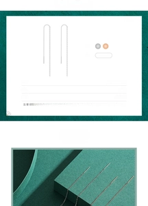 Detailed size chart for 925 sterling silver drop chain earrings in silver and rose gold