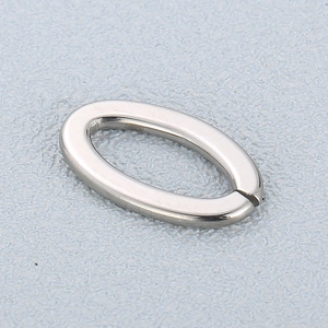 Stainless Steel Oval Open Jump Rings Geometric Connector Links For DIY Jewelry Making Bracelet Necklace Findings