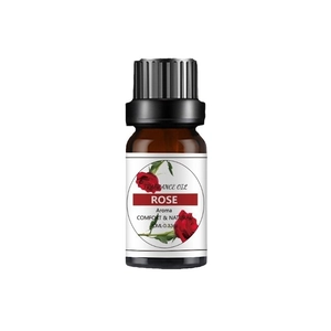 10ml rose water-soluble fragrance oil in a brown glass bottle for humidifiers and diffusers
