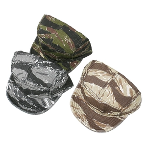 Casquettes 5-panel camouflage tigre en trois couleurs pour le sport en plein air