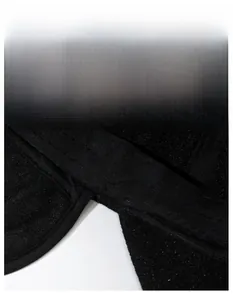 Detail view of the wide moisture-wicking sweatband inside a men's winter baseball cap
