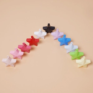 Balloon Weights Star Shape Plastic Hollow Fillable Helium Balloon Anchors For Party Birthday Wedding Decorations