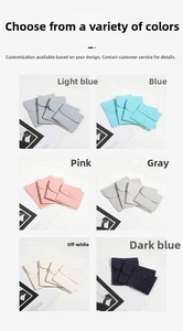 Microfiber jewelry pouch set in six colors with snap closure for premium storage