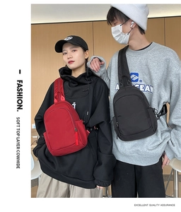 Casual Nylon Borsttas Waterdichte Schoudertas Lichtgewicht Crossbody Tas voor Dames en Heren