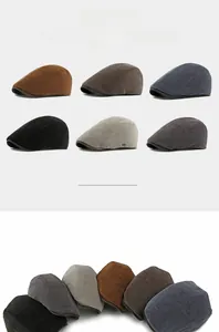 Detail view of corduroy texture and warm fleece lining in six various classic colors