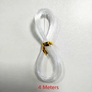 Detail of 4m transparent elastic beading thread roll for Christmas snowflake ornaments