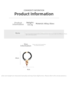 Detailed specs of multi-strand beaded necklace with leaf tassel pendant, alloy and glass material