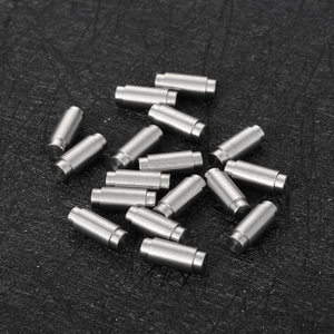 Industrial cylindrical stainless steel metal transmission pins with stepped design