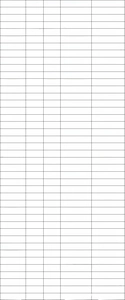 Detailed size specification table for cowboy theme party supplies including plates and cups