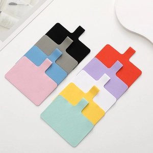 Universal phone lanyard tether tabs in nine vibrant colors for secure case attachment