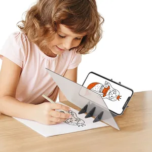 Optical Tracing Board Drawing Projector Sketching Tool Mirror Reflection Painting Tablet Holder For Kids Beginners