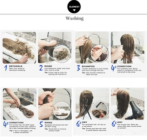 Step-by-step cleaning and maintenance guide for synthetic hair wigs and hairpieces
