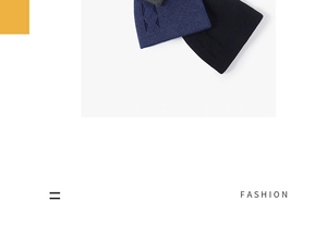 Close-up of knit beanie showing detailed diamond pattern weave in dark blue and black
