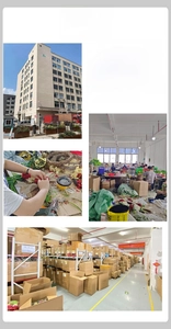 Inside view of professional factory workshop for Christmas holiday decorations and crafts