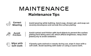 Maintenance tips for 18k rose gold bracelets: keep dry and avoid chemicals and friction