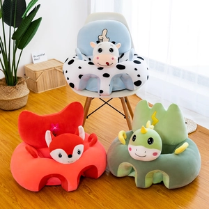 Baby Support Seat Plush Learning To Sit Sofa PP Cotton Animal Shaped Soft Floor Chair Infant Toddler Anti Fall Support