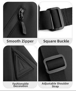 Close-up of waterproof fabric details, smooth zippers, and adjustable shoulder straps