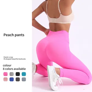 Women High Waist Seamless Yoga Pants Butt Lifting Tummy Control Gym Leggings Breathable High Elastic Fitness Sport Tights