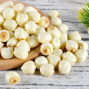 Realistic Artificial Lotus Seed Simulation Food Model PVC Plastic Material Photography Props Kitchen Home Decor Ornament