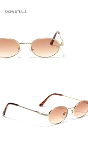 Detailed macro view of retro oval metal frame with rope texture and amber gradient lenses