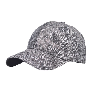 Sparkling silver rhinestone baseball cap with a classic structured hard top design
