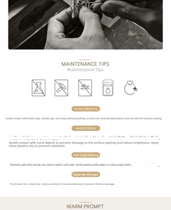 Essential jewelry maintenance guide showing care tips for silver earrings and accessories