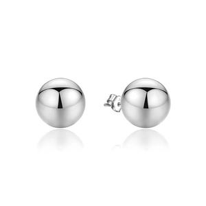 Boucles d'oreilles clous à billes en acier inoxydable minimalistes polies géométriques bijoux de piercing pour femmes hommes