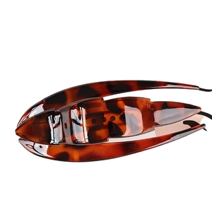 Matte tortoiseshell hair claw clip for women featuring non-slip grip and resin texture