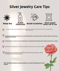 Professional silver jewelry maintenance guide for S925 sterling silver necklace care