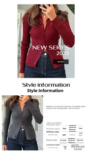 Dettaglio del cardigan a coste in 100% viscosa con maniche lunghe e bottoni