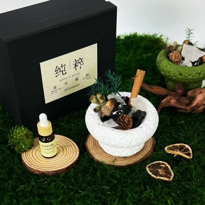 Essential Oil Diffuser Stone Natural Crystal Lava Aromatherapy Home Fragrance Decor Birthday Gift For Women Zen Style