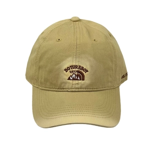 Casquette de baseball en coton kaki avec broderie DOTUREBOY 1977 et visière large