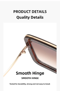 Detail of high-quality metal hinge connecting tortoise shell frame and golden temples